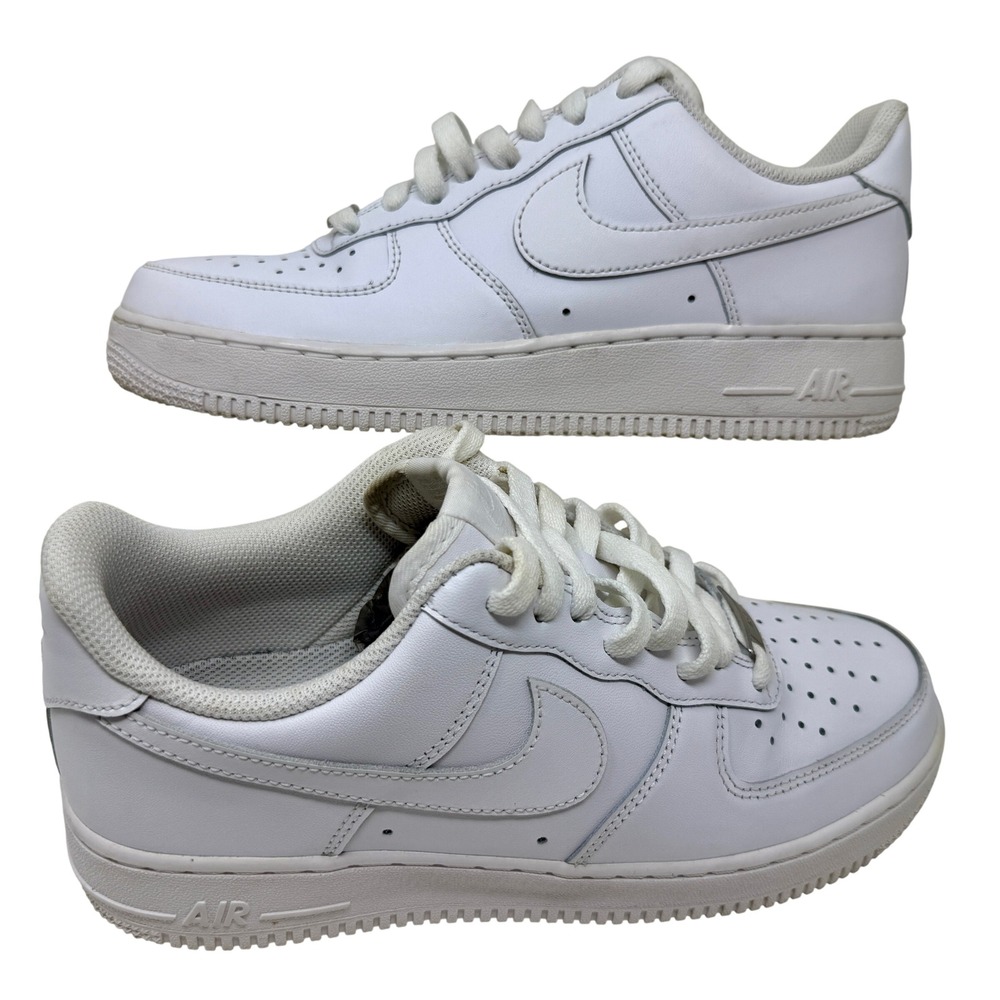 Nike Air Force 1 '07 Women's 9.5 White Low Top Sneakers DD8959-100 - Picture 3 of 16